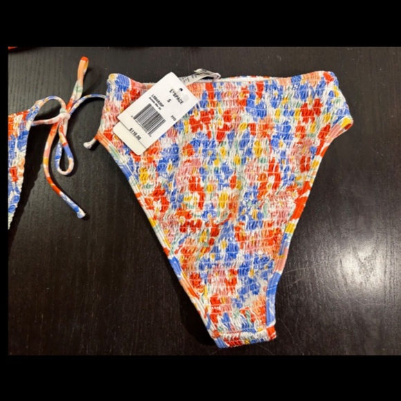 L*Space 3pc Bikini Set Marley Top Aubree & Barlette Bottoms Forever Flowers Sz S - Picture 13 of 15